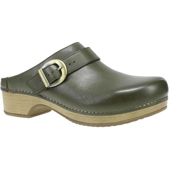 NEW DANSKO women's ivy calf leather clog in tan - Picture 1 of 6